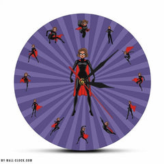 Original Super Mommy Clock My Wall Clock