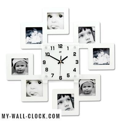 Family Time Photo Clock My Wall Clock