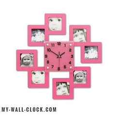Family Time Photo Clock My Wall Clock