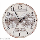 Planisphere World Clock My Wall Clock