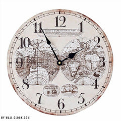 Planisphere World Clock My Wall Clock