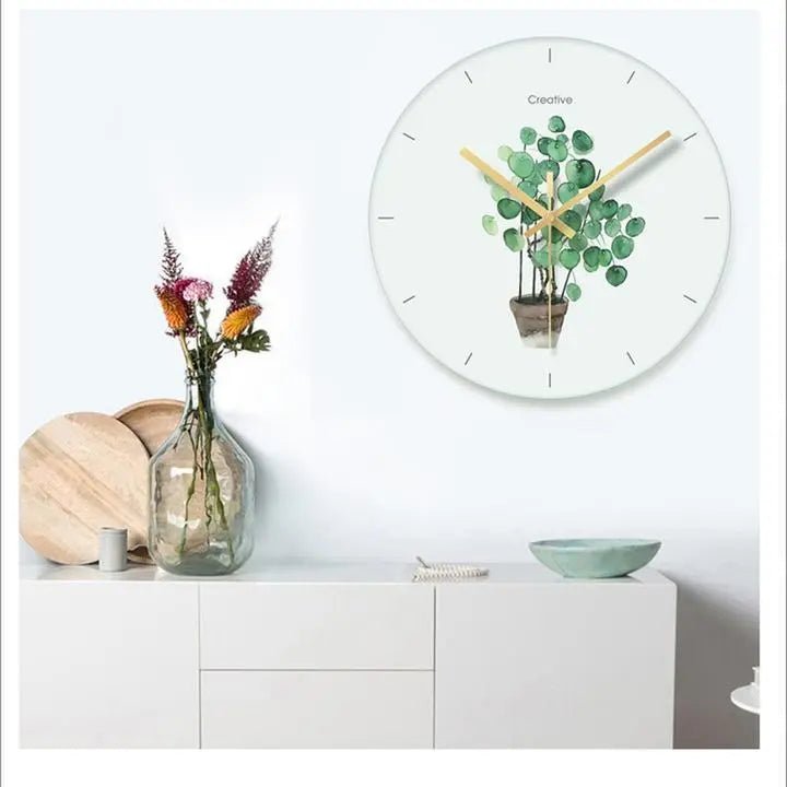Plant Wall Clock My Wall Clock