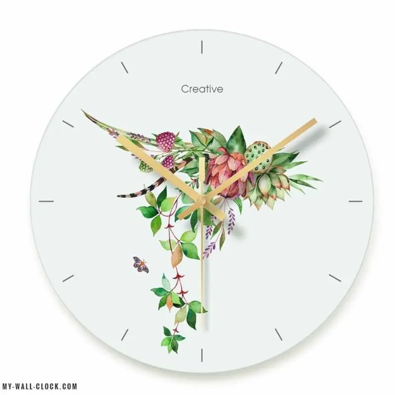 Plant Wall Clock My Wall Clock