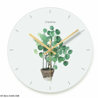 Plant Wall Clock My Wall Clock