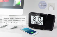 Projector Alarm Clock <br></br> Easy Travel My Wall Clock
