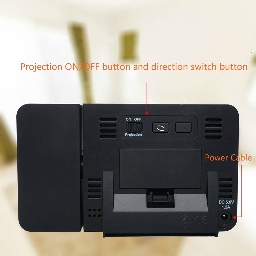 Projector Alarm Clock <br></br> Easy Travel My Wall Clock