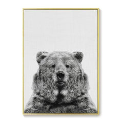 Scandinavian Animal Art Prints for Wall My Wall Clock