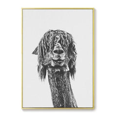 Scandinavian Animal Art Prints for Wall My Wall Clock