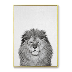 Scandinavian Animal Art Prints for Wall My Wall Clock