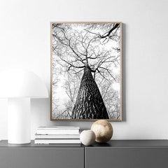 Scandinavian Black and White Nordic Art My Wall Clock