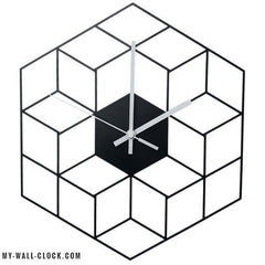 Scandinavian Clock Cubes My Wall Clock