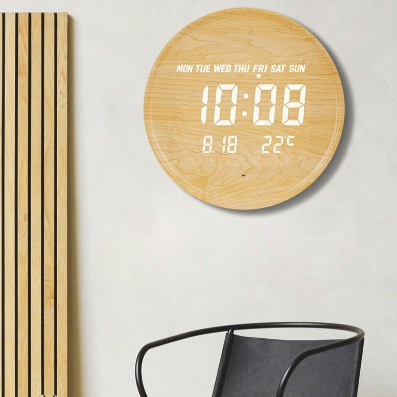 Scandinavian Digital Clock FREYA My Wall Clock