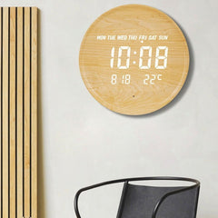 Scandinavian Digital Clock FREYA My Wall Clock