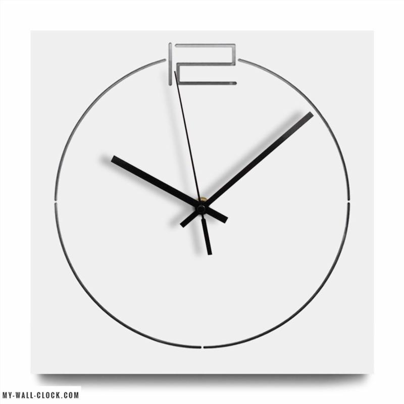 Scandinavian Square Clock My Wall Clock