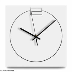 Scandinavian Square Clock My Wall Clock