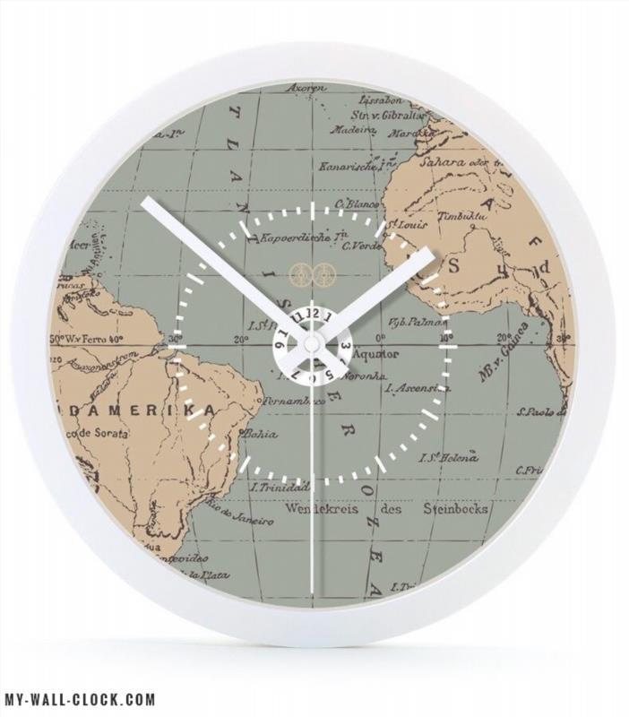 Scandinavian World Clock My Wall Clock
