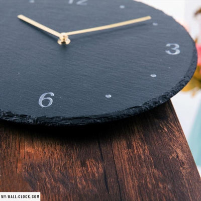Slate modern clock My Wall Clock