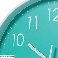 Sleek blue modern clock My Wall Clock