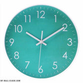 Sleek blue modern clock My Wall Clock