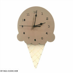Small Ice Cream Cone Clock My Wall Clock