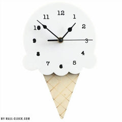 Small Ice Cream Cone Clock My Wall Clock