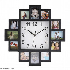 Square photo frame clock My Wall Clock