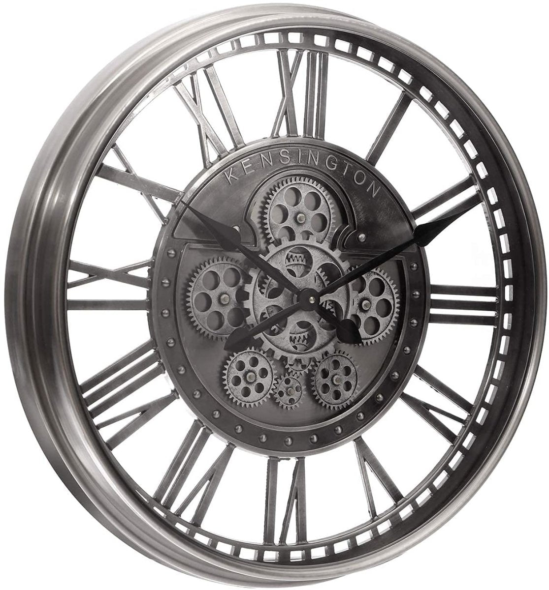 Steampunk Clock Moving Gears My Wall Clock