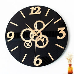 Steampunk Vintage Vinyl Clock My Wall Clock