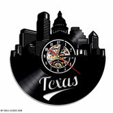 Texas Vinyl Clock My Wall Clock