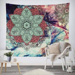 Treasure of Yesteryear Big Mandala Wall Hanging My Wall Clock