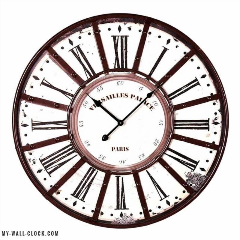 Versailles Palace Industrial Clock My Wall Clock