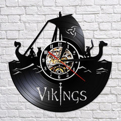 Viking Boat LED Clock My Wall Clock