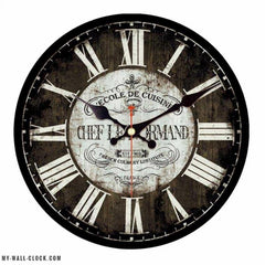 Vintage Clock Cooking School My Wall Clock
