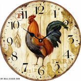 Vintage Clock French Rooster My Wall Clock