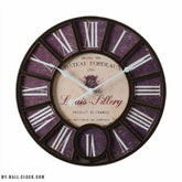 Vintage Clock Purple My Wall Clock