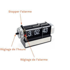 Vintage Flip Flap Alarm Clock My Wall Clock