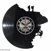 Vinyl Climbing Clock My Wall Clock