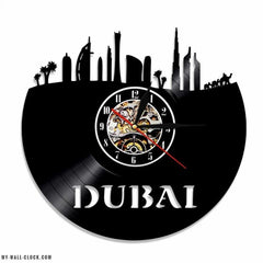 Vinyl Clock Dubai My Wall Clock