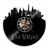 Vinyl Clock Las Vegas My Wall Clock