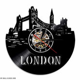 Vinyl Clock London My Wall Clock