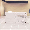 White 3 in 1 Projection Alarm Clock My Wall Clock