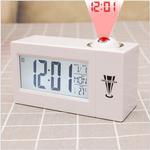 White 3 in 1 Projection Alarm Clock My Wall Clock