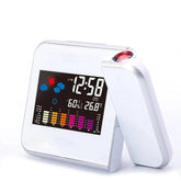 White Projection Alarm Clock My Wall Clock
