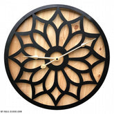 Wood and Metal Scandinavian Style Clock My Wall Clock