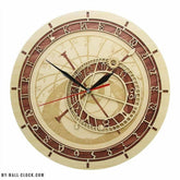 Wooden Astronomical Clock My Wall Clock