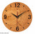 Wooden Clock Canadian Log My Wall Clock