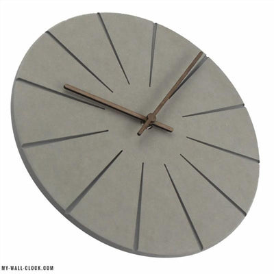 Wooden Clock Sleek Modern My Wall Clock