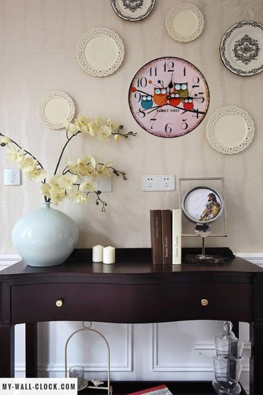 Wooden Family Clock My Wall Clock