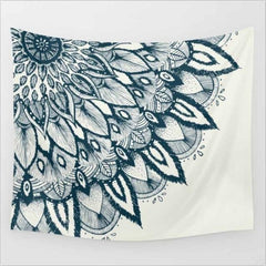 Zentangle Mandala Hanging My Wall Clock