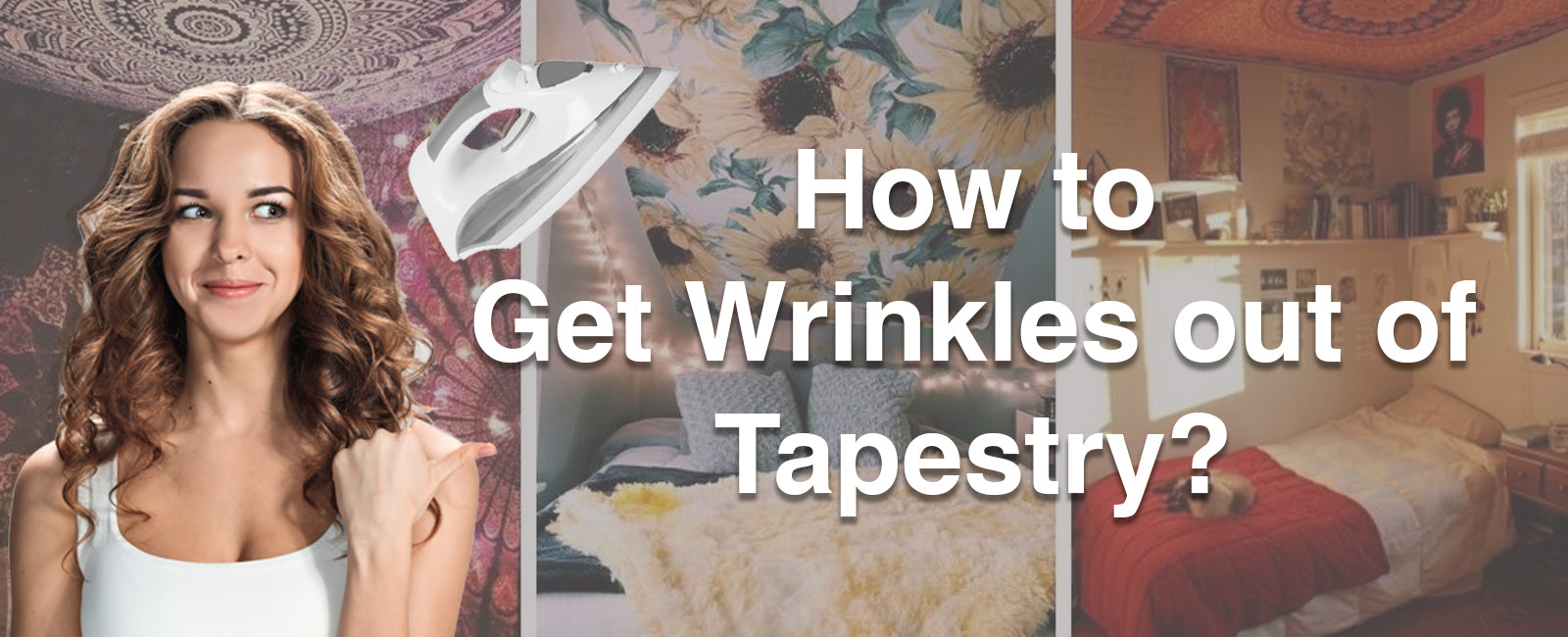 How to Get Wrinkles out of a Tapestry My Wall Clock